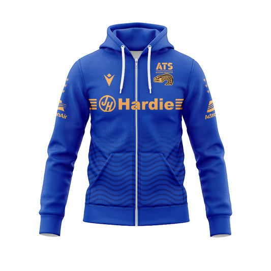 Parramatta Eels 2025 Captains Run Hoodie with Zipper