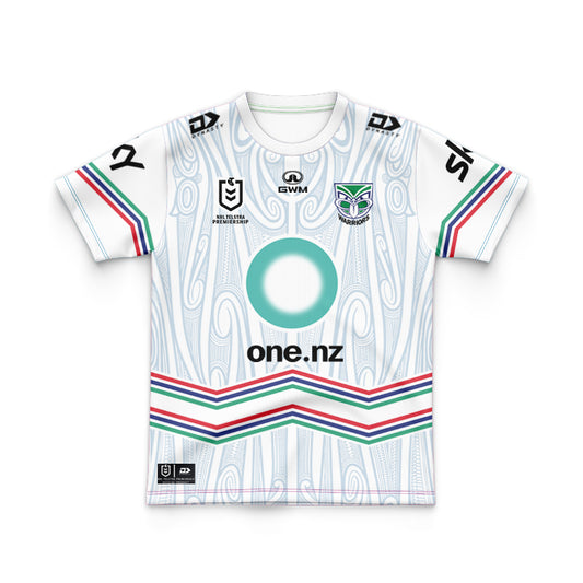 New Zealand Warriors 2025 Kids Indigenous Jersey