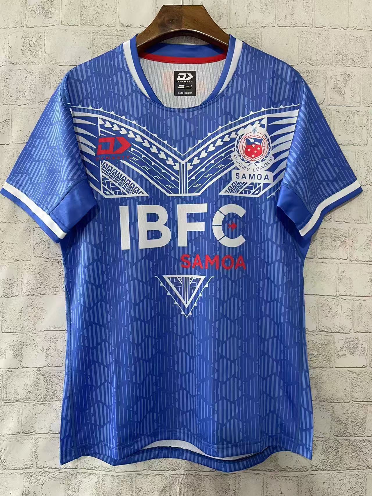 Toa Samoa 2024 Rugby League Home Jersey