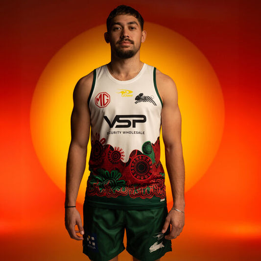 South Sydney Rabbitohs 2025 Indigenous Training Singlet