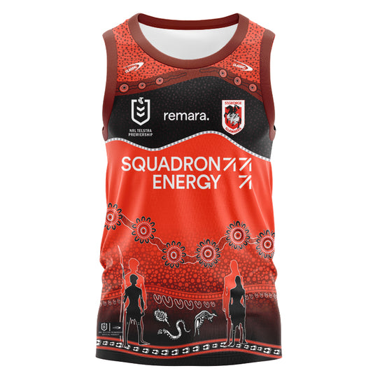 St George Illawarra Dragons 2025 Indigenous Singlet