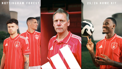 Nottingham Forest 2025/26 Home Jersey Shirt (Non Sponsored)