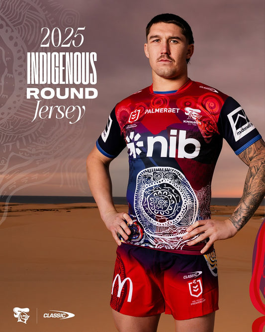 Newcastle Knights 2025 Indigenous Jersey