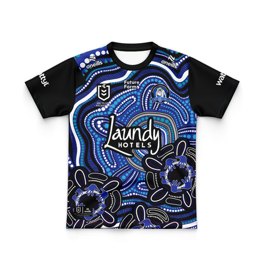 Canterbury Bankstown Bulldogs 2025 Kids Indigenous Jersey