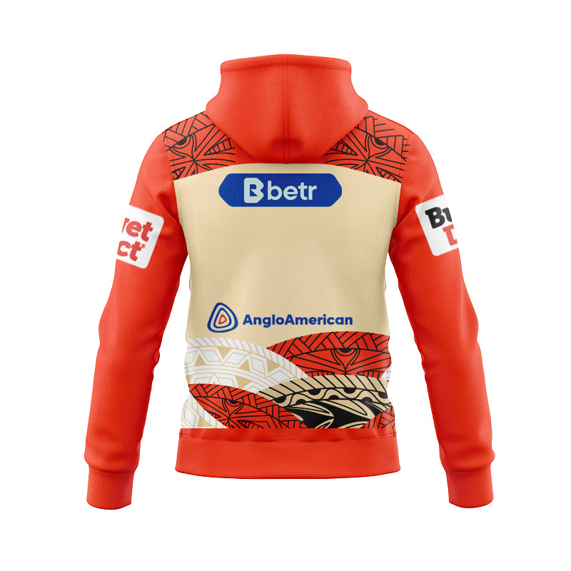 Redcliffe Dolphins 2025 Indigenous Hoodie with Zipper