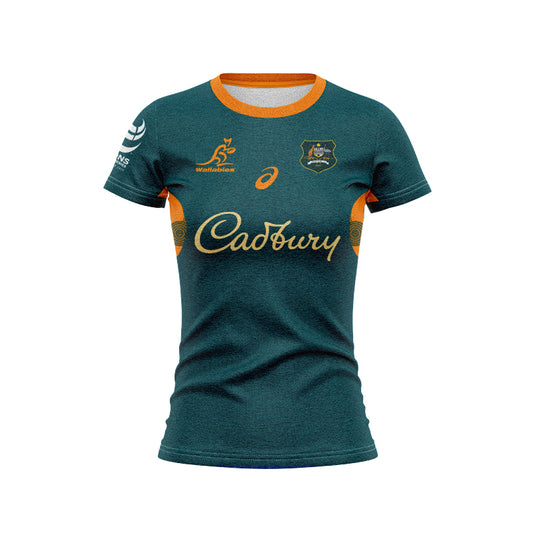 Australian Wallabies 2025 Women's Lions Tour Warm Up Shirt