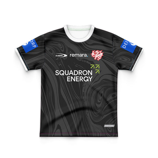 St George Illawarra Dragons 2025 Kids Charcoal Jersey