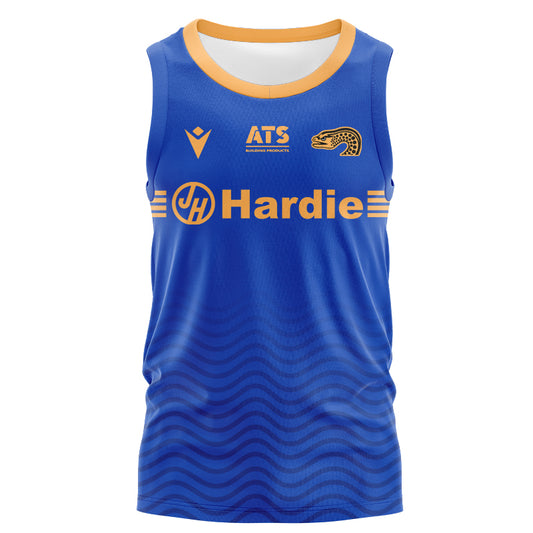 Parramatta Eels 2025 Captains Run Training Singlet