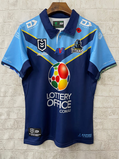 Gold Coast Titans 2025 ANZAC Jersey