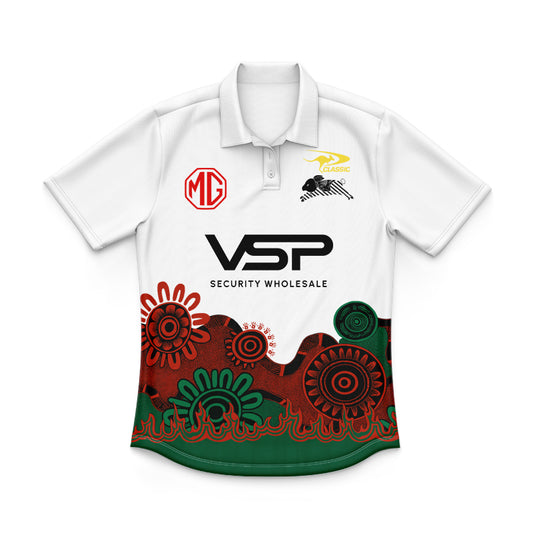 South Sydney Rabbitohs 2025 Kids Indigenous Training Polo Shirt
