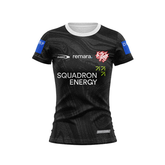 St George Illawarra Dragons 2025 Women's Charcoal Shirt