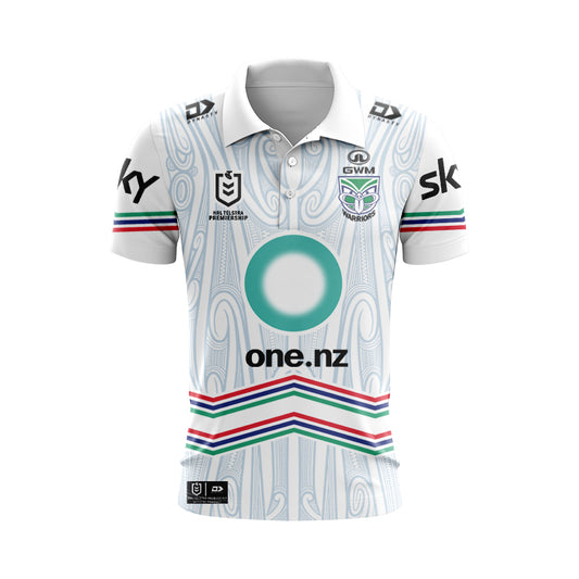 New Zealand Warriors 2025 Indigenous Polo Shirt