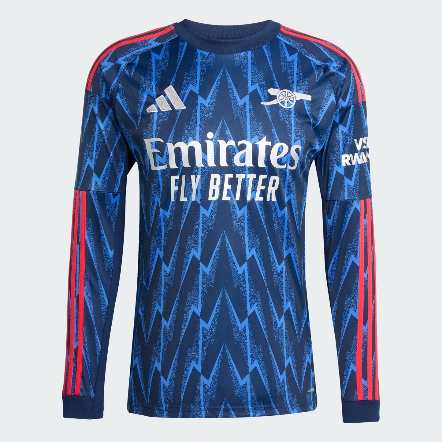 Arsenal Gunners 2025/26 Long Sleeve Player's Edition Away Jersey Shirt