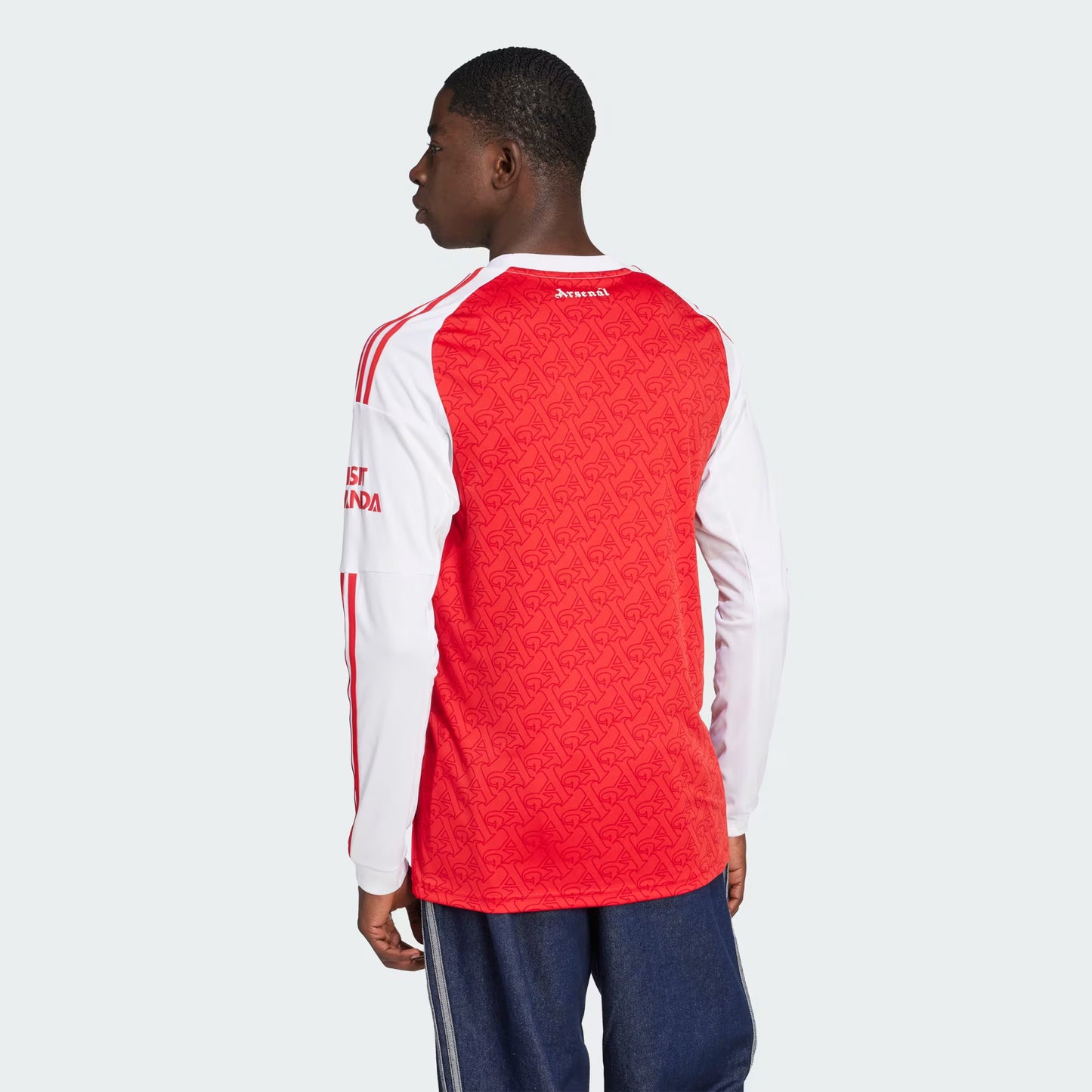 Arsenal Gunners 2025/26 Player's Edition Long Sleeve Home Jersey Shirt