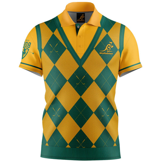 Australian Wallabies Polo Golf Shirt