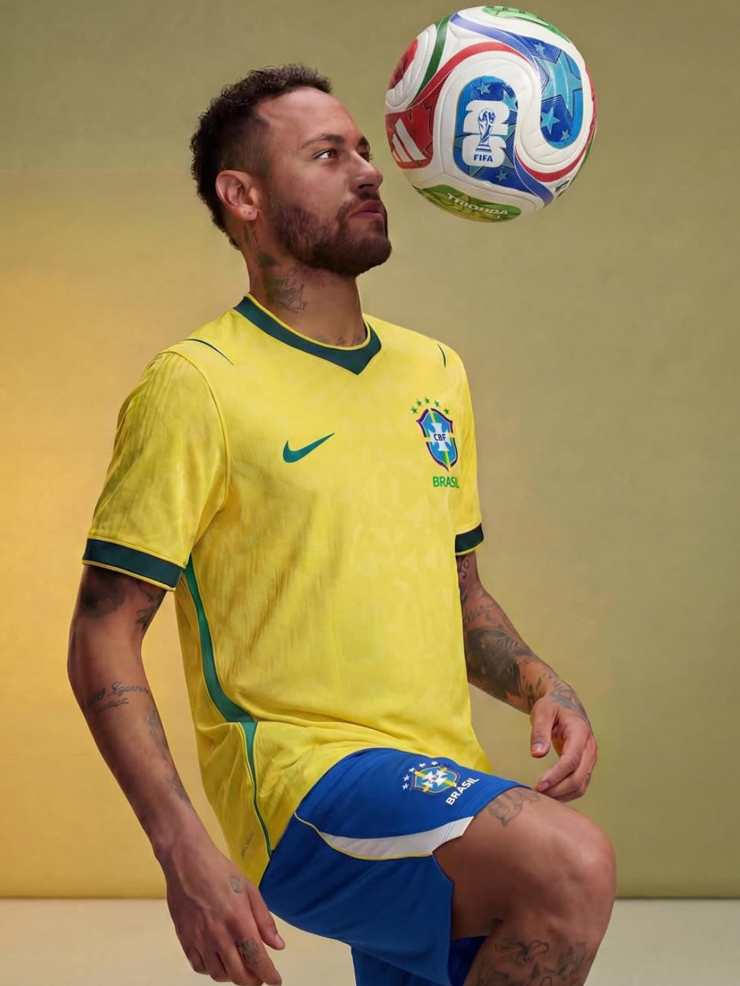 Brazil 2026 World Cup Player's Edition Home Jersey Shirt
