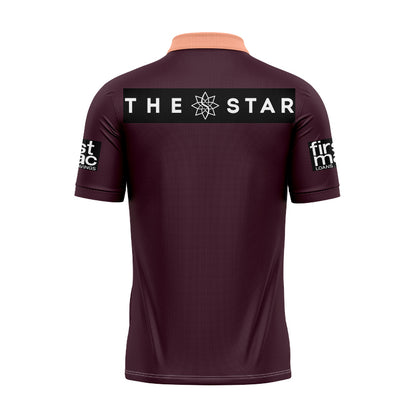 Brisbane Broncos 2024 Sunstone Training Polo Shirt