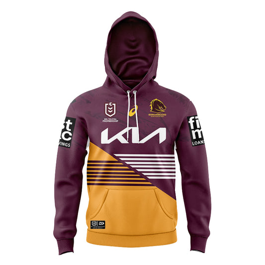 Brisbane Broncos 2023 Kids Home Hoodie