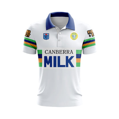 Canberra Raiders 1994 Retro Away Polo Shirt