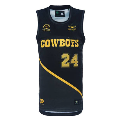 North Queensland Cowboys 2024 Basketball Singlet