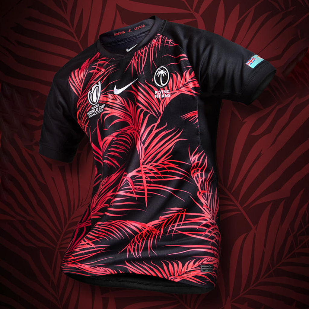 Fiji 2023 Rugby World Cup Away Stadium Jersey Shirt