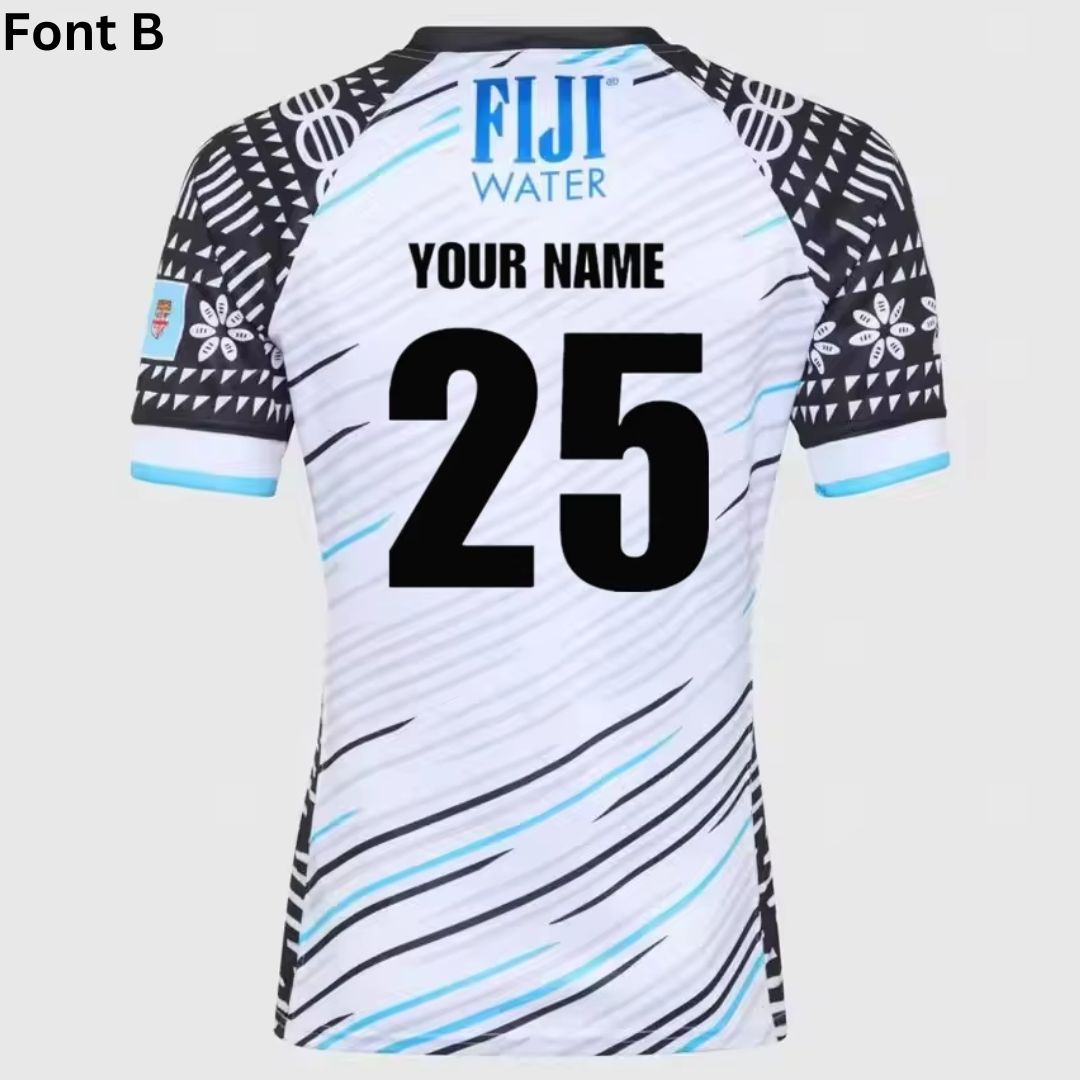 Fiji 2025 Rugby Sevens Home Jersey