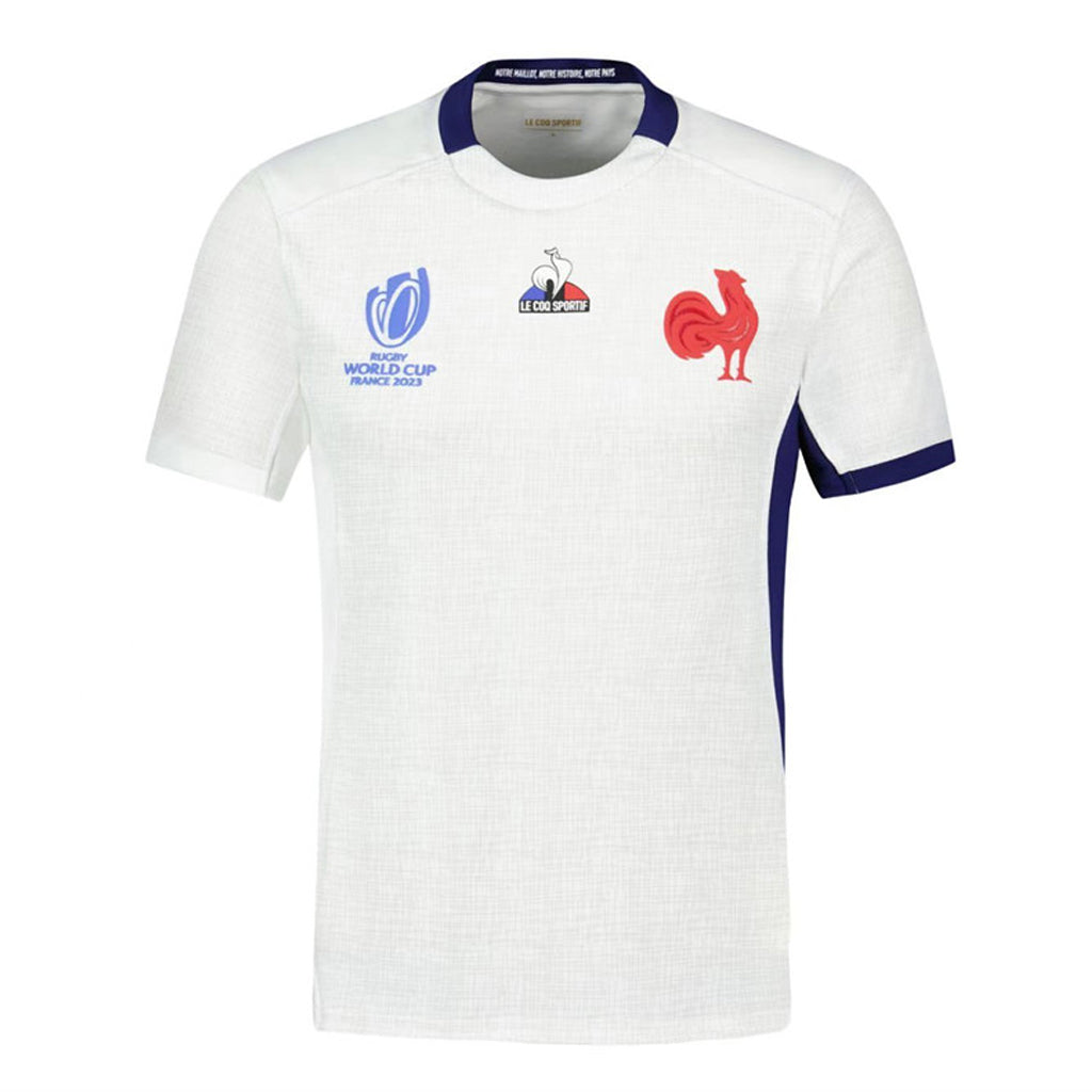 France Les Bleus 2023 Rugby World Cup Away Jersey