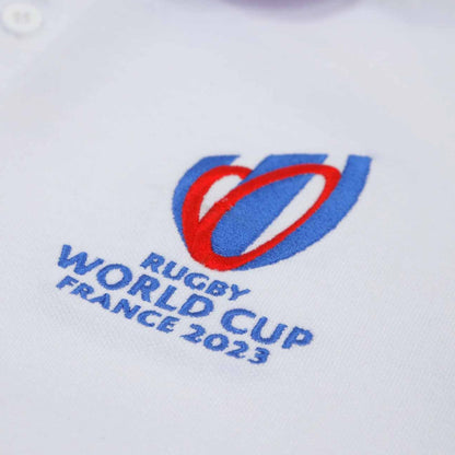 France Les Bleus 2023 Rugby World Cup White Polo Shirt