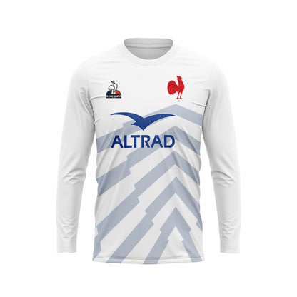 France Les Bleus Six Nations Rugby Long Sleeve 2023 Away Shirt