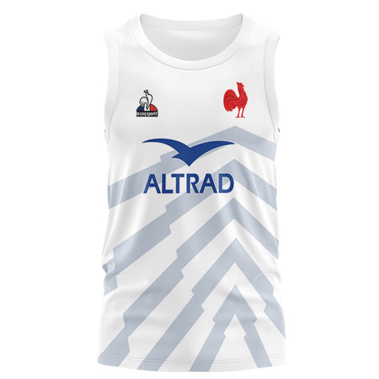 France Les Bleus Six Nations Rugby 2023 Away Training Singlet