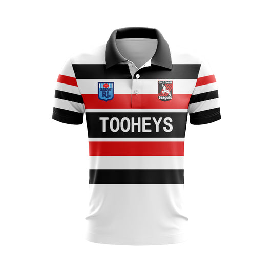 Gold Coast Seagulls 1994 Retro Polo Shirt