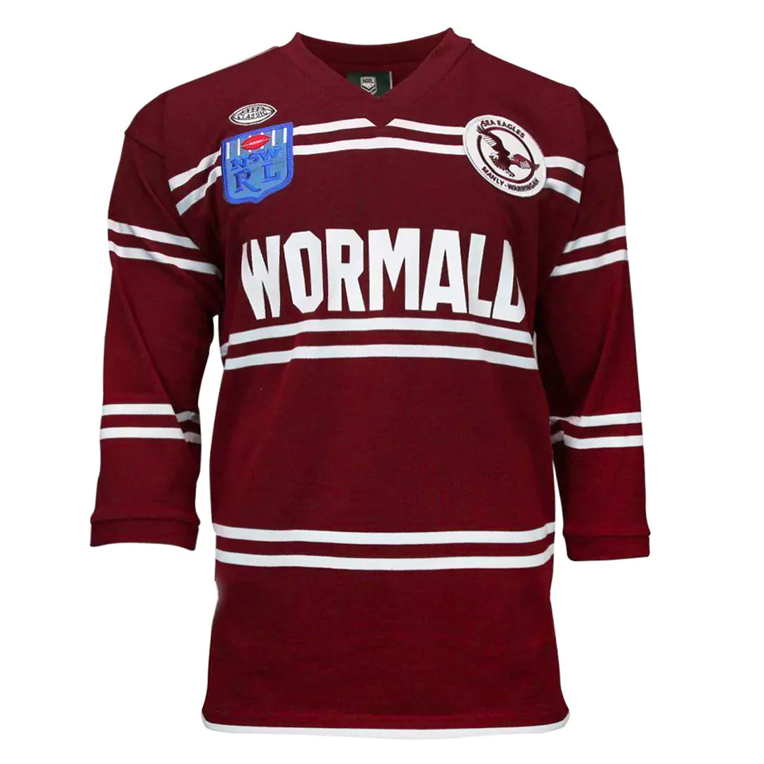 1987 Manly Warringah Sea Eagles Retro Jersey