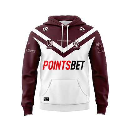 Manly Warringah Sea Eagles 2024 Away Hoodie