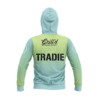 Melbourne Storm 2024 Green Training Hoodie With Zipper
