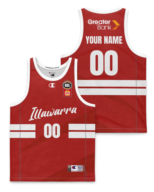 Illawarra Hawks 2024/25 HoopsFest Jersey (Add Your Own Name & Number)