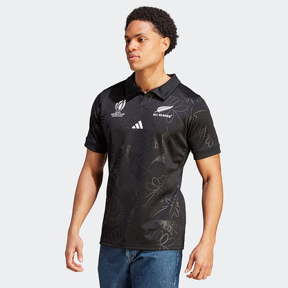 New Zealand All Blacks 2023 Rugby World Cup Home Polo Shirt