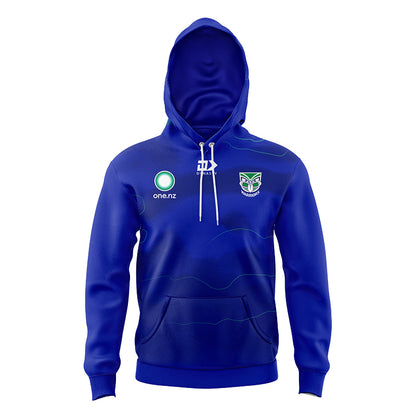 New Zealand Warriors 2024 Blue Training Hoodie