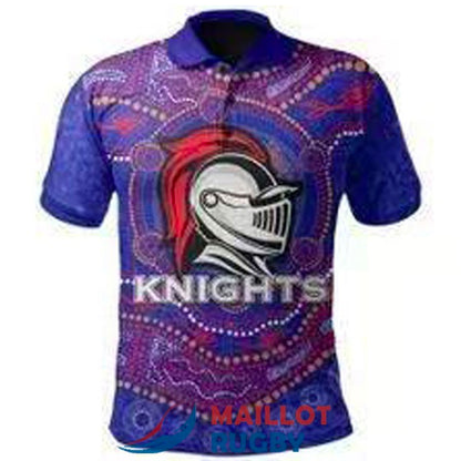 Newcastle Knights Indigenous Polo Shirt