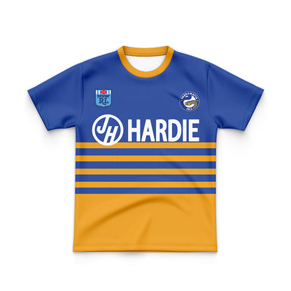 Parramatta Eels 1980's Kids Retro Home Jersey