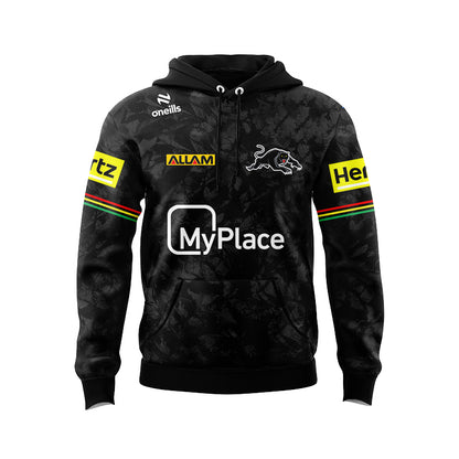 Penrith Panthers 2024 Kids Dark Training Hoodie