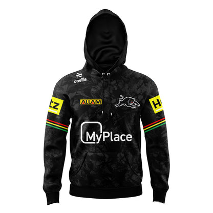 Penrith Panthers 2024 Kids Dark Training Hoodie