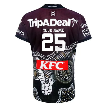 Manly Warringah Sea Eagles 2025 Indigenous Jersey