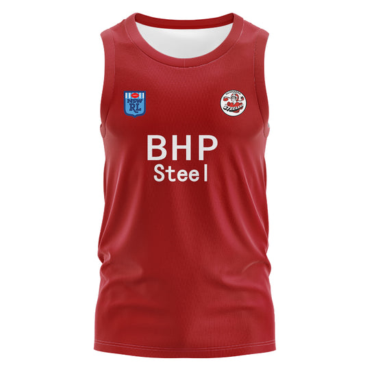 Illawarra Steelers 1987 Retro Home Singlet