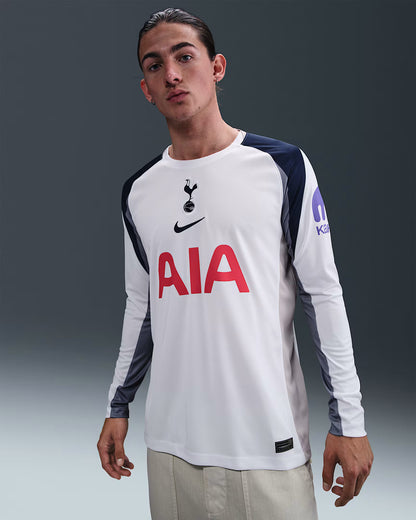 Tottenham Hotspur 2025/26 Long Sleeve Home Jersey Shirt