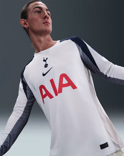 Tottenham Hotspur 2025/26 Long Sleeve Home Jersey Shirt