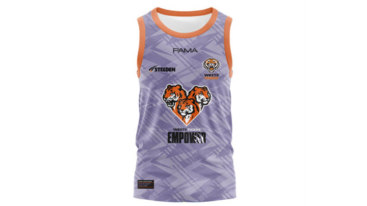 Wests Tigers 2025 Coaches Training Singlet