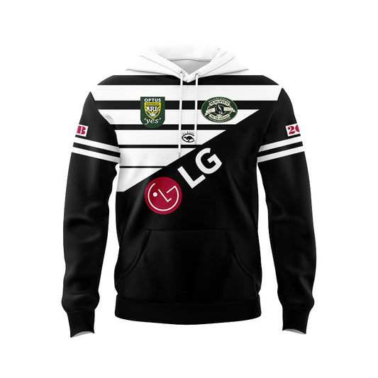 Western Suburbs Magpies 1997 Retro Home Hoodie