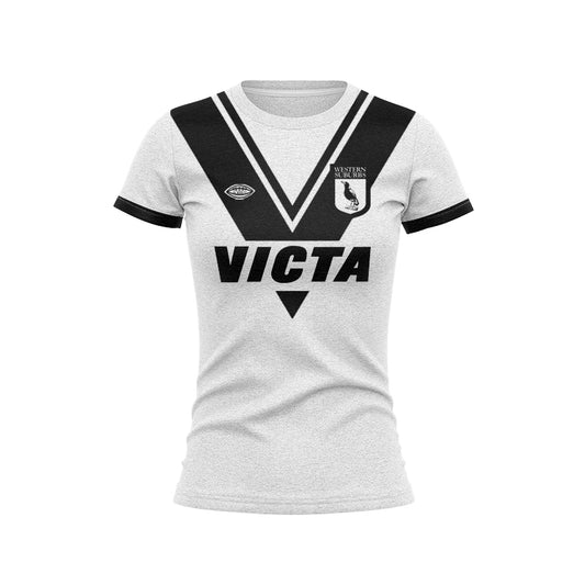 Western Suburbs Magpies 1978 Women's Retro Alternate Jersey