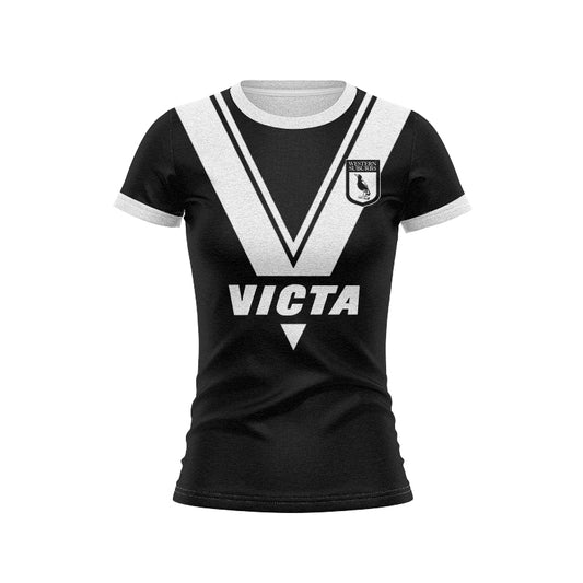 Western Suburbs Magpies 1978 Women's Retro Home Jersey