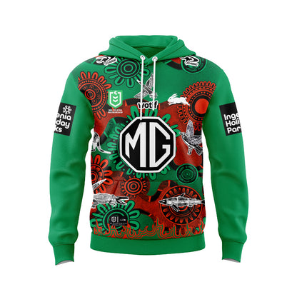 South Sydney Rabbitohs 2025 Indigenous Hoodie